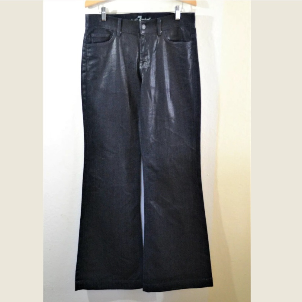 7 For All Mankind Ginger Wide Leg Jeans Size 29